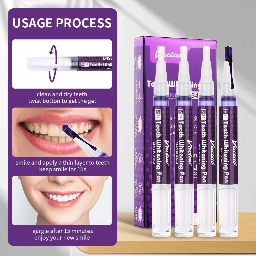 Гелевая ручка для отбеливания  – обзор и цена Teeth Whitening Kit